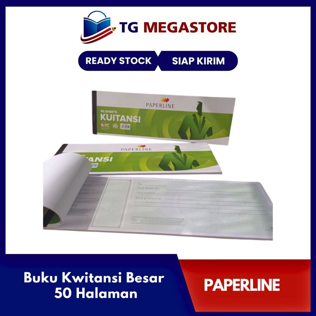 

Buku Kwitansi Paperline Besar - 50 Halaman