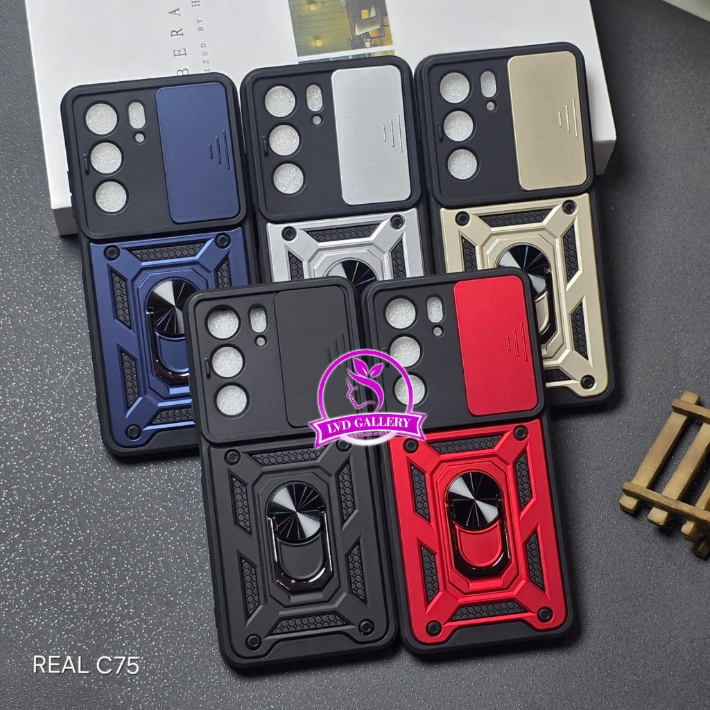Realme C75 Transformer Slide 2 in 1 HardCase Robot Realme C75