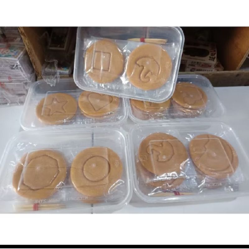 

1bok dalgona candy ukuran besar isi 10