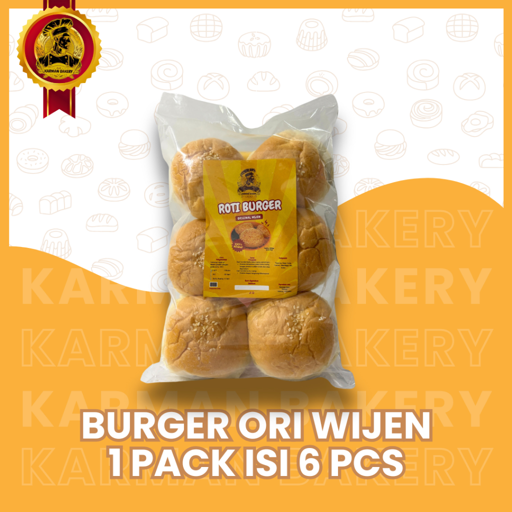 

KARMAN BAKERY Burger Ori Wijen 6 pcs