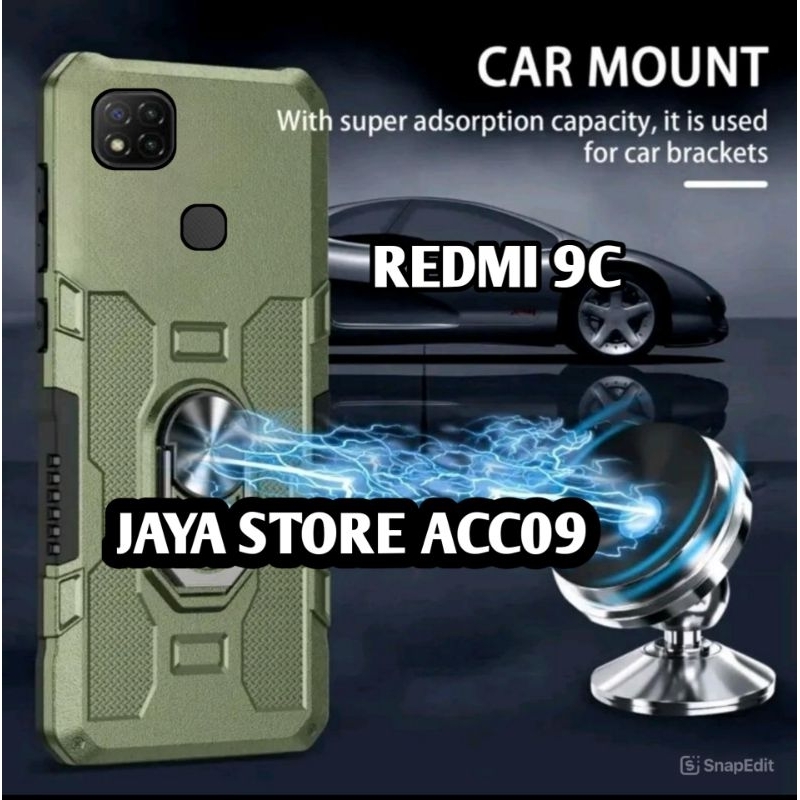 CASE REDMI 9C CASE ROBOT HIT EYE RING