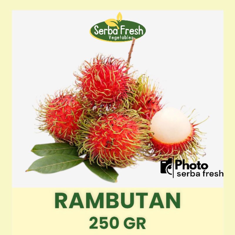 

RAMBUTAN PREMIUM | 250GR | SERBA FRESH