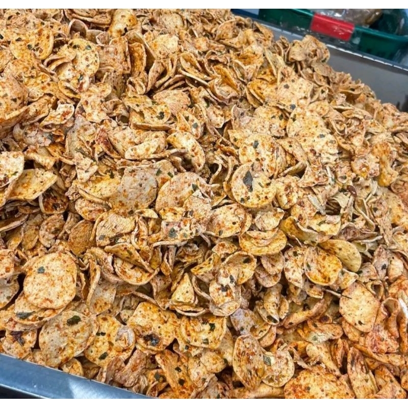 

Kripik Basreng Extra Pedas Daun Jeruk