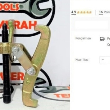 

Treker Lahar 3 kaki 3" Hioshi Bearing Puller Trekel 3 inch 75mm