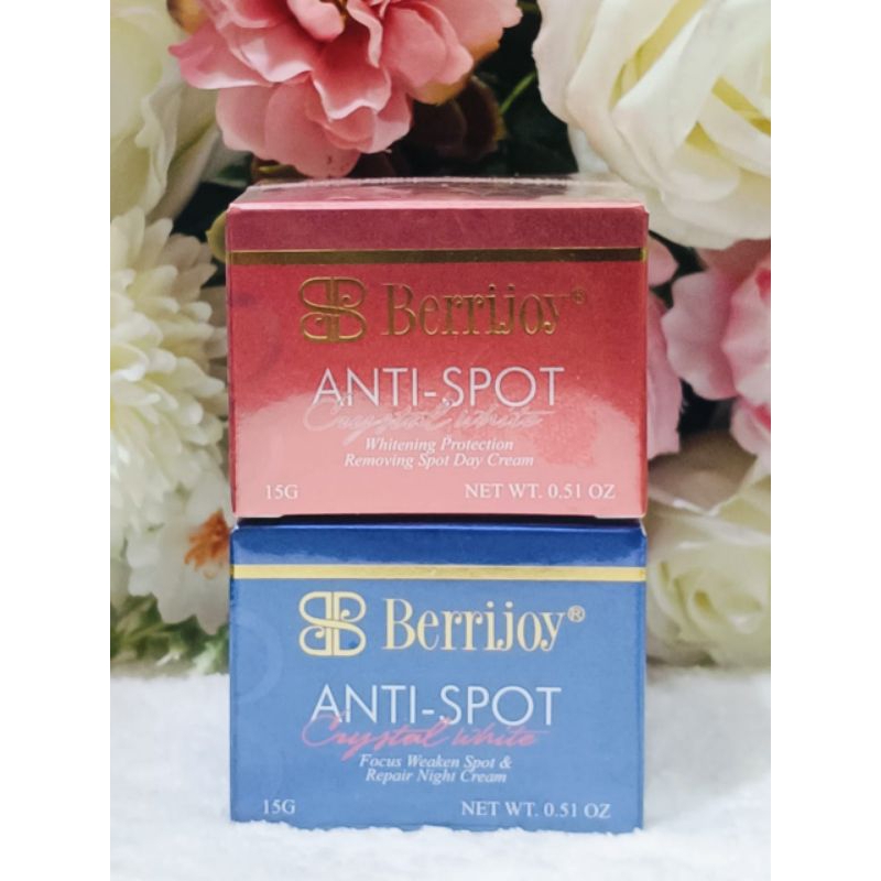 cream whitening berijoy pagi & malam