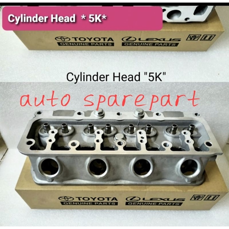 CYLINDER HEAD DEKSEL KIJANG 5K ASLI ORIGINAL 11101-13062