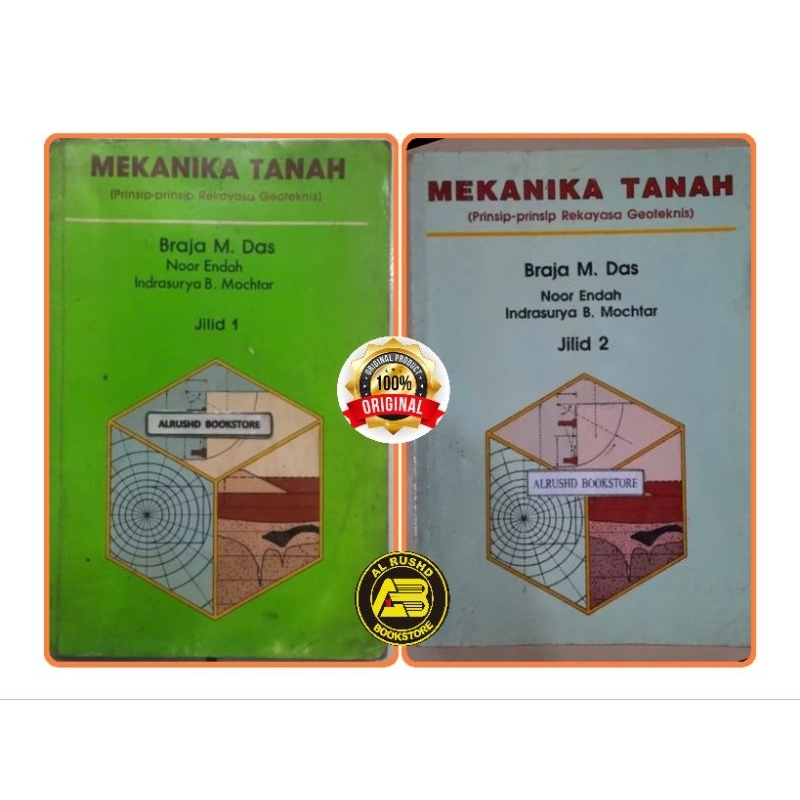 (ORI 100%) ⭐ Mekanika Tanah 1 dan 2 > Braja M Das