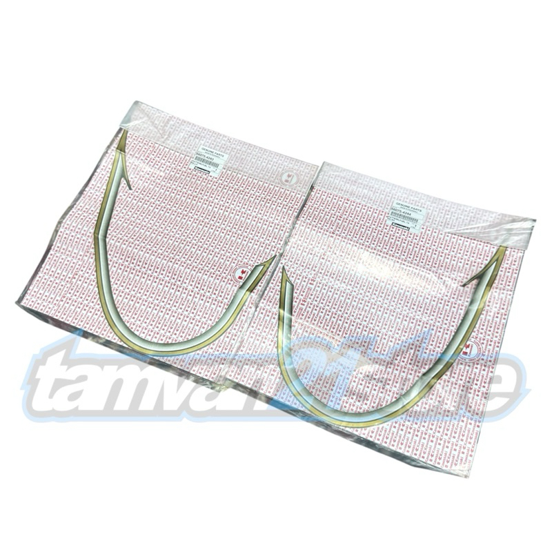 STICKER LIST TANGKI STRIPING W175 ORIGINAL KAWASAKI VARIASI 56075-4243 LH 56075-4244 RH