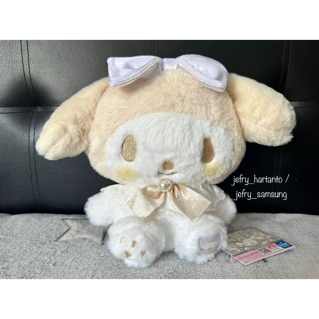 Boneka My Melody Royal Milk Princess BIG Plush Original Sanrio Jepang Kawaii Kuromi Furyu Toreba