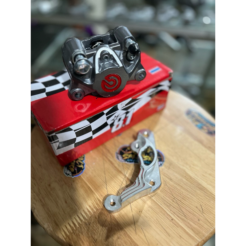 KALIPER BREMBO 2P SET BREKET 220MM MIO