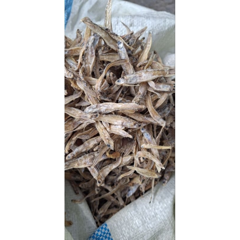 

teri jenggot/teri ndolo tawar kering 1kg
