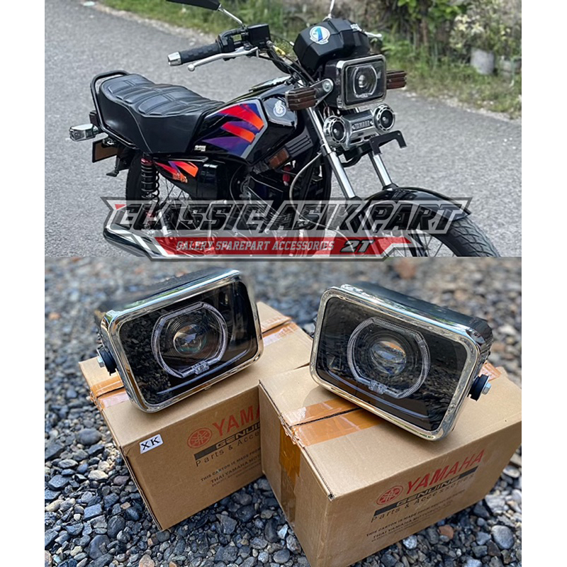 LAMPU BILED KOTAK RX KING LAMA RX SPECIAL RXZ FULLSET BATOK LAMPU