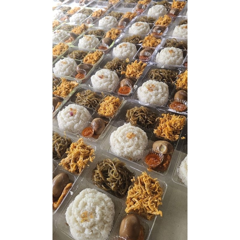 

Nasi Tambak bayan paket wareg