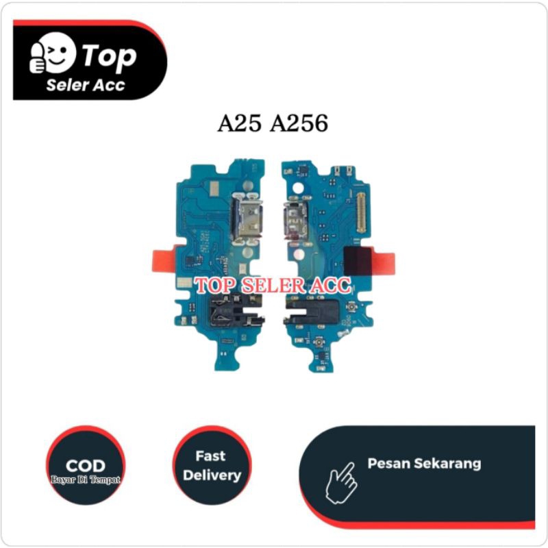 Samsung A25 A256 Flexibel Konektor Papan Charger Cas Mic Samsung A25 A256 Original