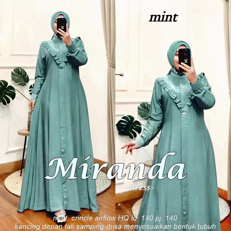 SUPER JUMBO LD 140 cm MIRANDA GAMIS BAJU WANITA TERBARU