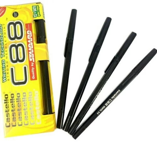 

Pena Standard C 88 Hitam - satuan / ada harga grosir 12 pcs