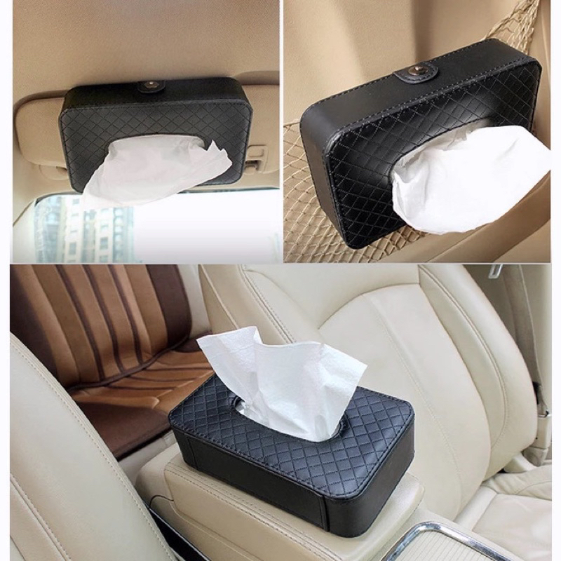 Tempat Tisu mobil Mewah kotak tisu Mobil wadah Tisu Mobil