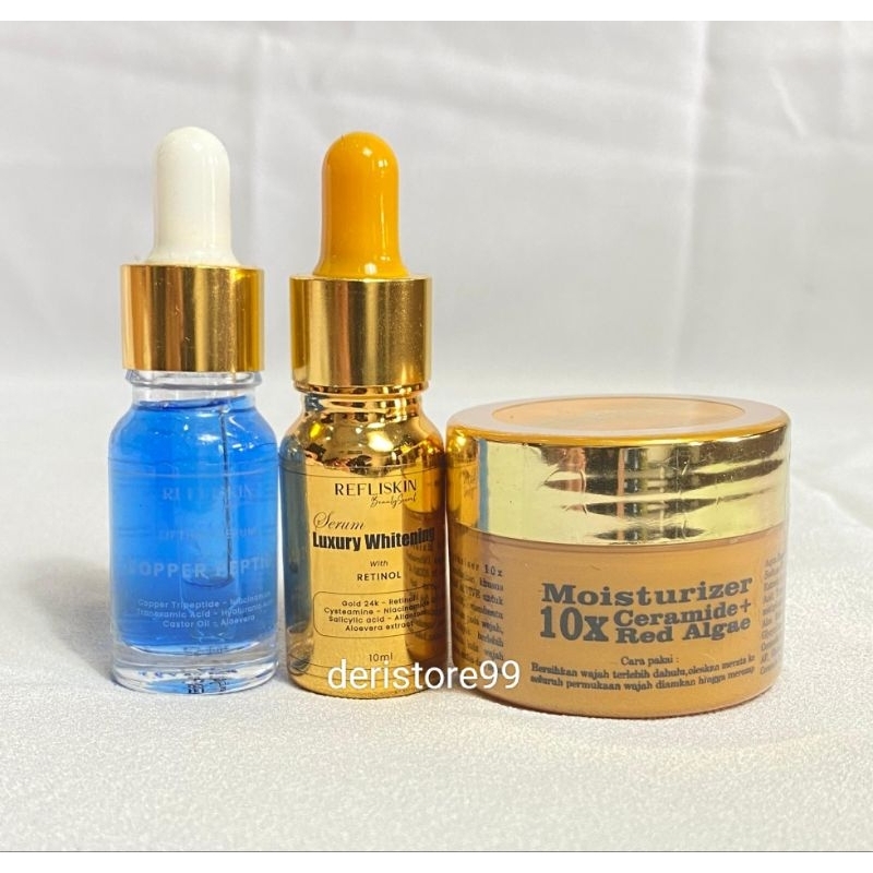 SERUM COPPER  PEPTIDE + SERUM LUXURY + MOISTURIZER