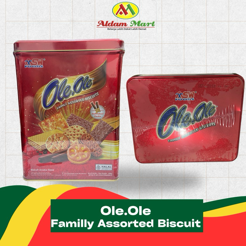 

A.M/ Ole.Ole Family Assorted Biscuits Individual Packs 600g