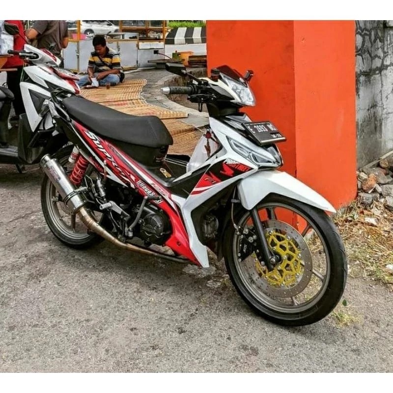 Jok Supra x 125 injeksi Rodrace - Jok Supra 125 FI