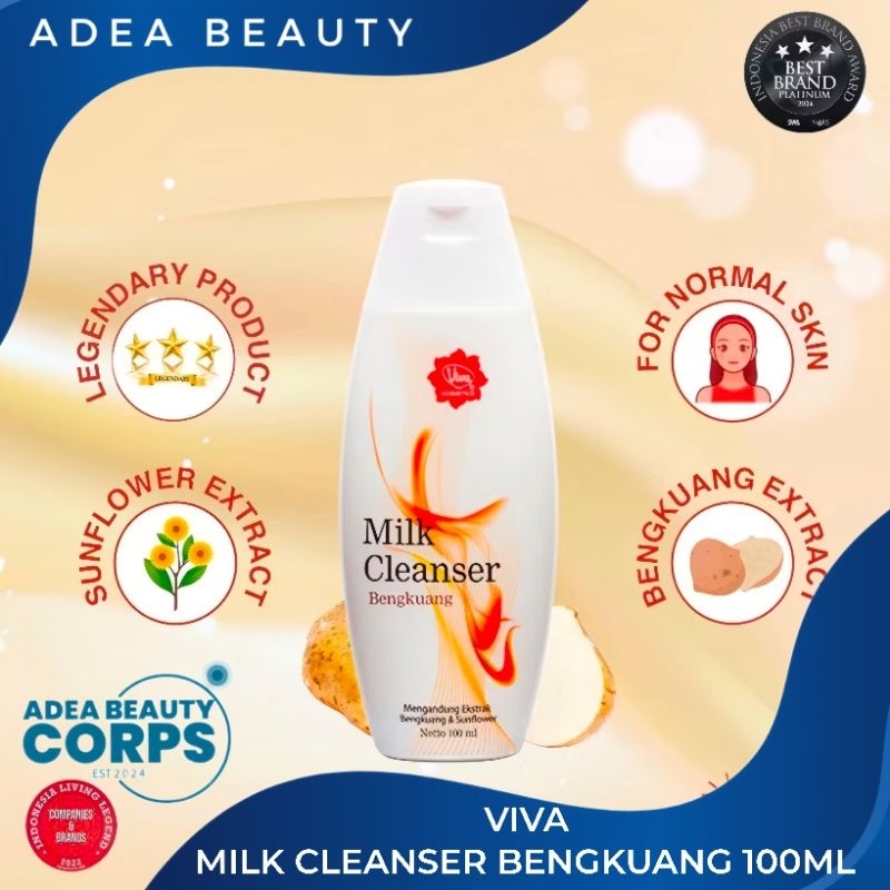 [ADEA] VIVA - Milk Cleanser Bengkuang - MILK CLEANSER VIVA - MILK CLEANSER BENGKOANG