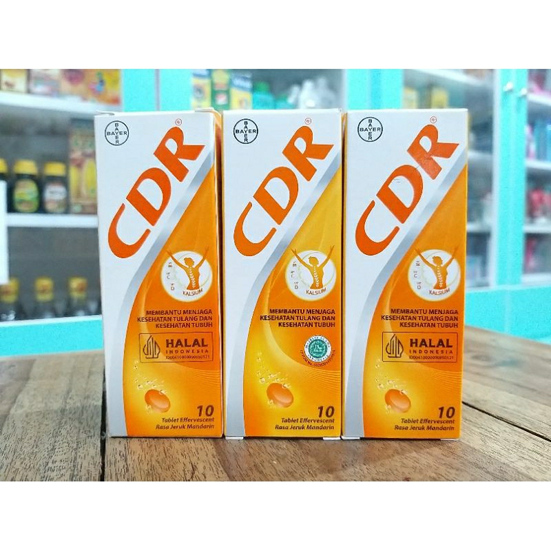 CDR ISI 10 TABLET | KALSIUM | VITAMIN C | redoxon