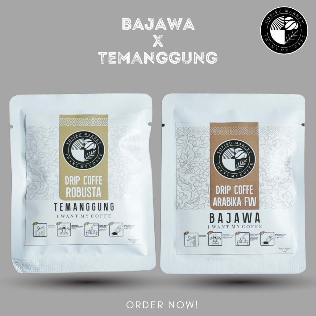 

Kopi Drip Bag Bajawa Temanggung Instant Coffee Arabica Lokal Instan Espresso Arabika Robusta Kopiku