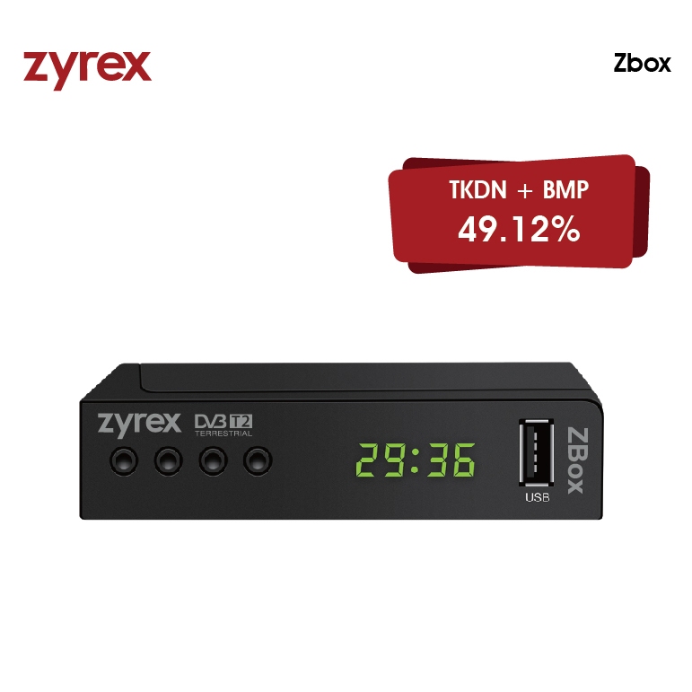Set top Box ZYREX STB Zyrex TV Digital murah