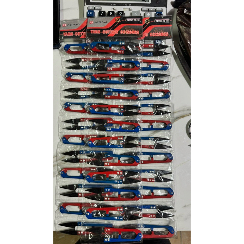 

gunting benang merek fs -196 kecil harga perlusin ya kk