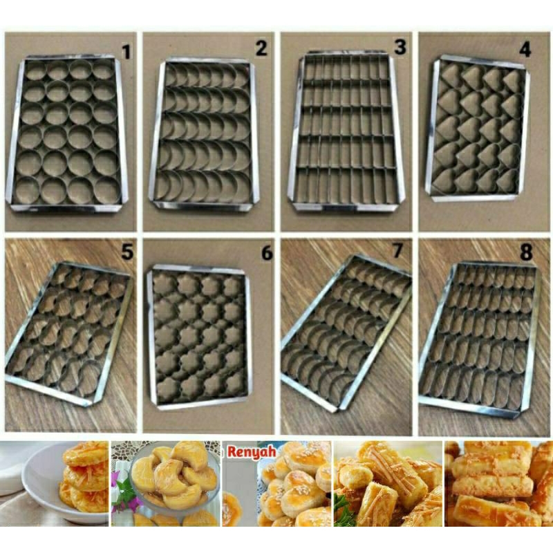 cetakan kue kering kastengel bingkai