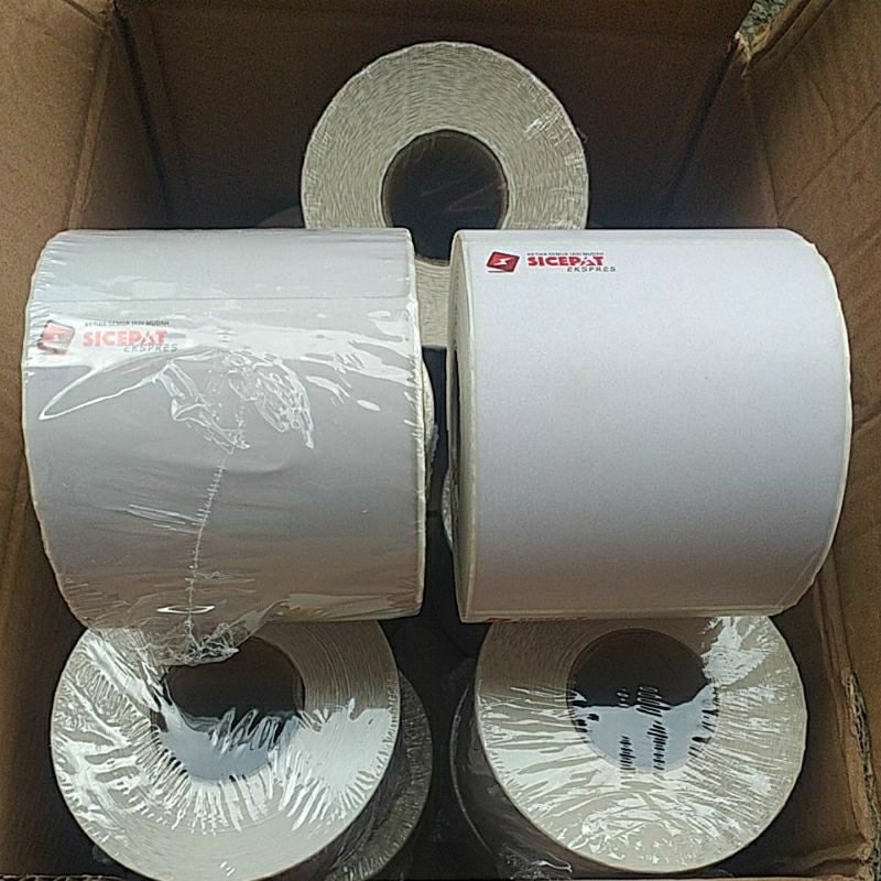 

Label thermal stiker 80x100 mm STICKER DIRECT THERMAL 80X100 500 lembar