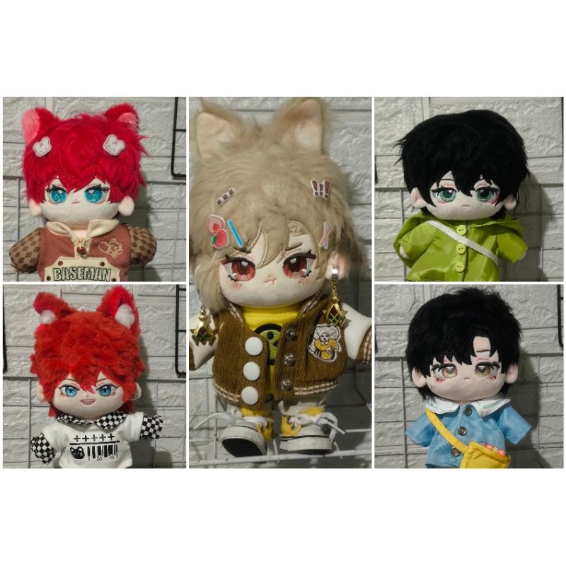 (Baca desc)cotton doll 20 cm ensemble stars/genshin/hsr/loveanddeepspace