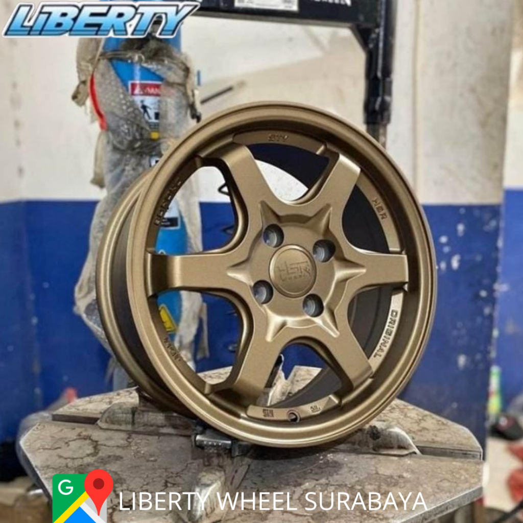 Pelek TE37 R16 Pcd 4x100 Original HSR STY Ring 16 Cocok Buat Yaris,Mobilio,Jazz,Calya,Swift,Vios Dll