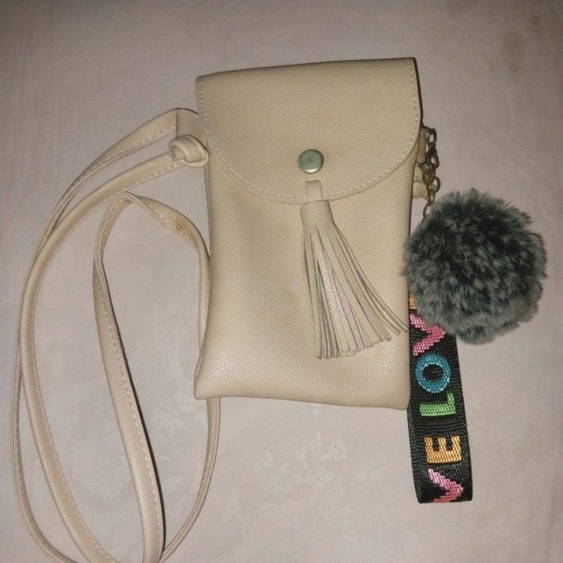 [PRELOVED] Tas HP Wanita Warna Pink Soft