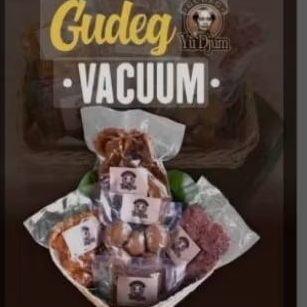 

Paket Gudeg Yu Djum Vakum/ Vacum Besek Frozen Gudeg + Ayam 1/2 Ekor + Krecek