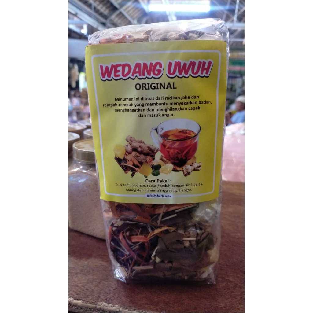 

WEDANG UWUH ORIGINAL ASLI KHAS SOLO, BAHAN PILIHAN ALAMI, MINUMAN HERBAL UNTUK KEBUGARAN TUBUH mengihilangan capak dan masuk angin