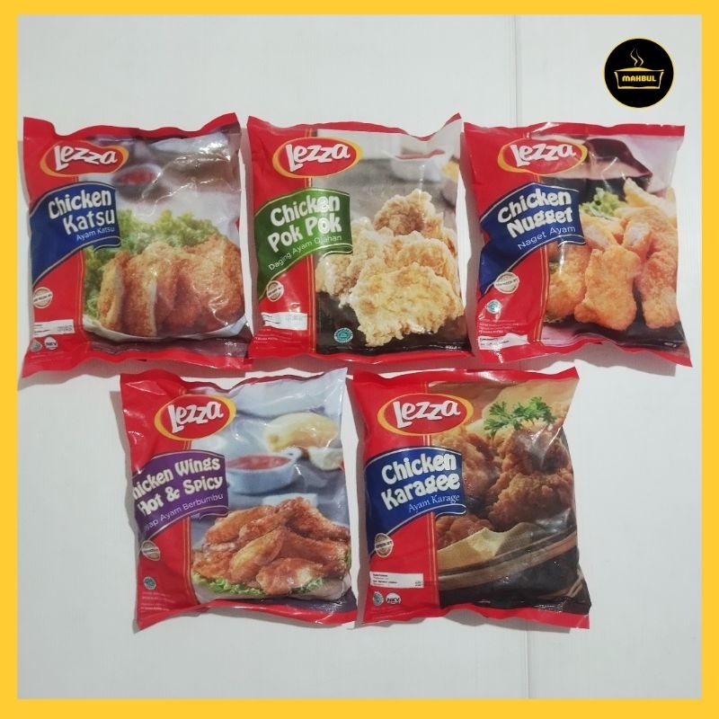 

Lezza Chicken Nugget, Karage, Pok-Pok, Wings, Katsu 400gr