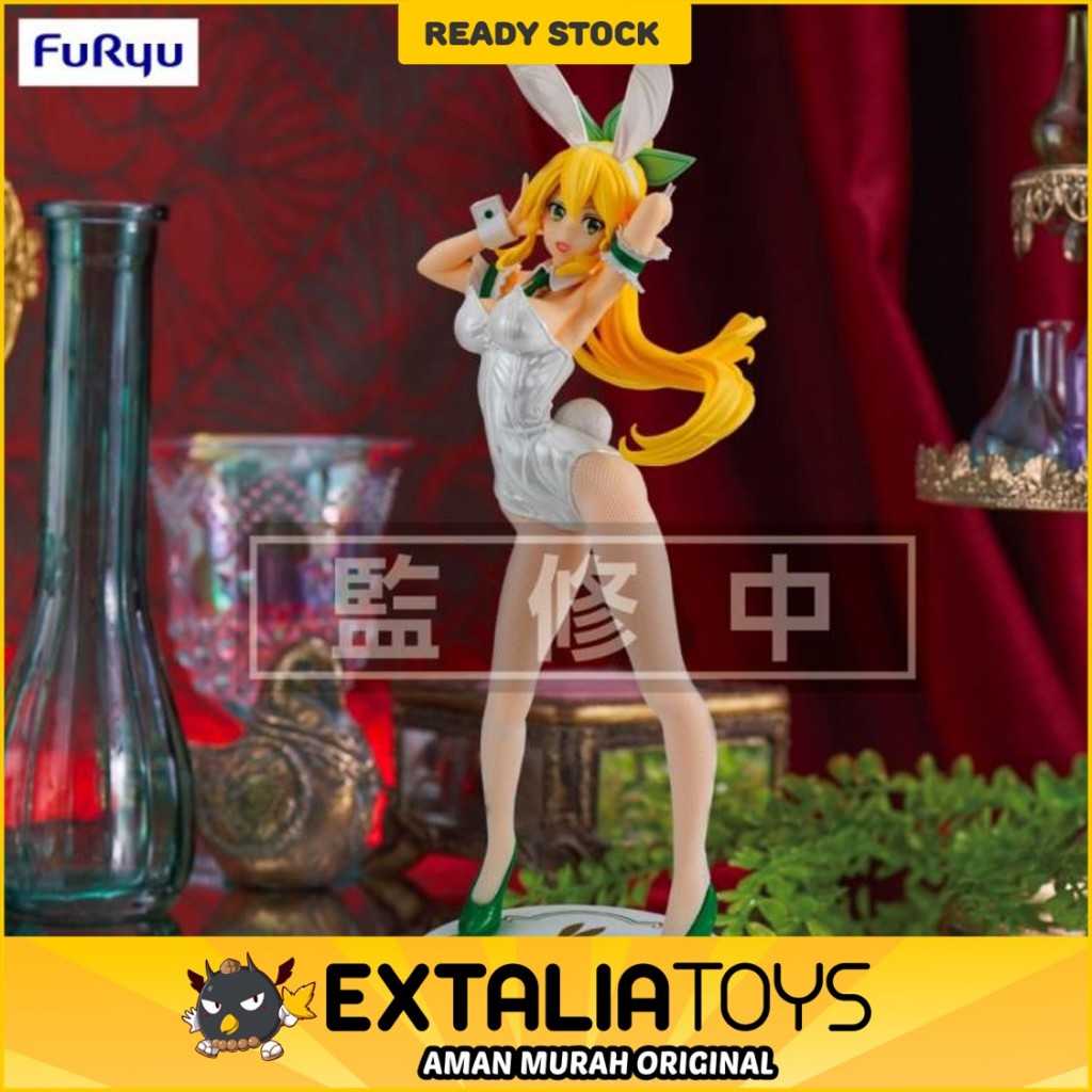 Bicute Bunnies Figure Leafa : White Pearl Color Ver - Sword Art Online FURYU