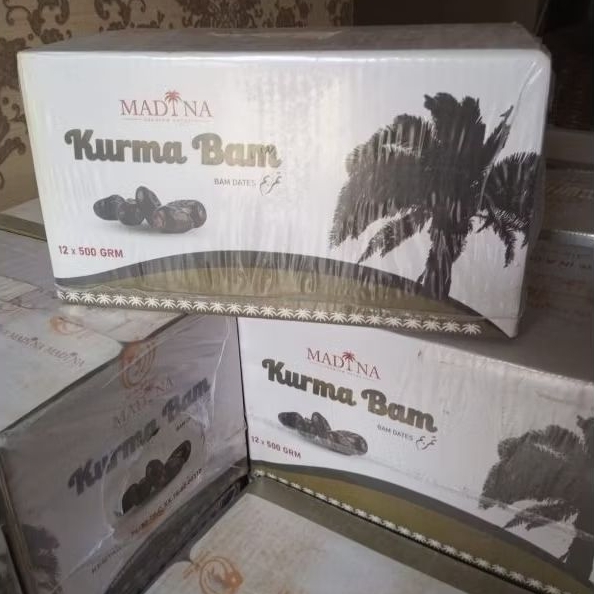 

[ READY PALEMBANG ] Kurma Bam Madina (Dus)