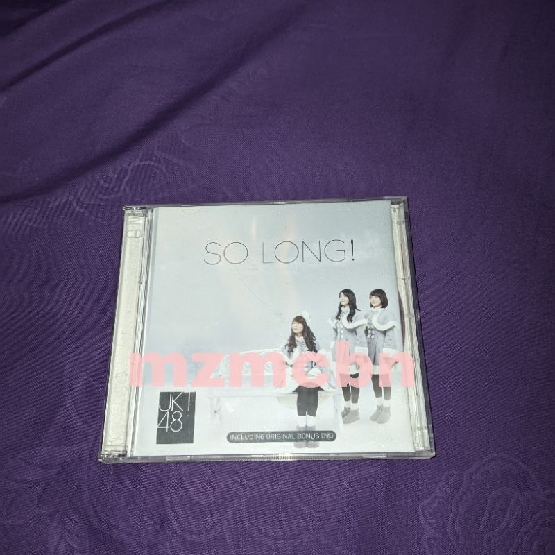 cd/dvd so long jkt48