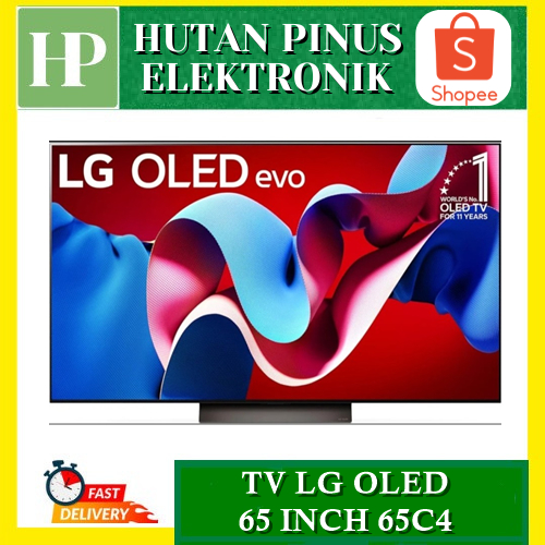 TV LG OLED 65C4 SMART TV OLED EVO UHD 4K TV 65 INCH OLED 65C4PSA 65C3