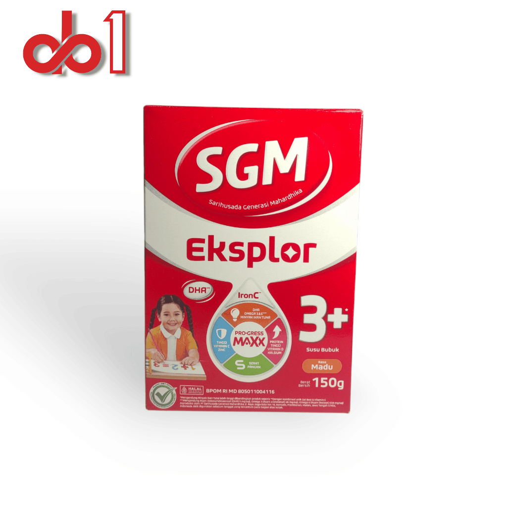 

SUSU FORMULA SGM EKSPLOR 3+ RASA MADU KEMASAN HEMAT 150GR