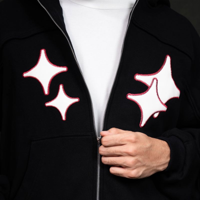 Dustlastella Hoodie Zipper size L