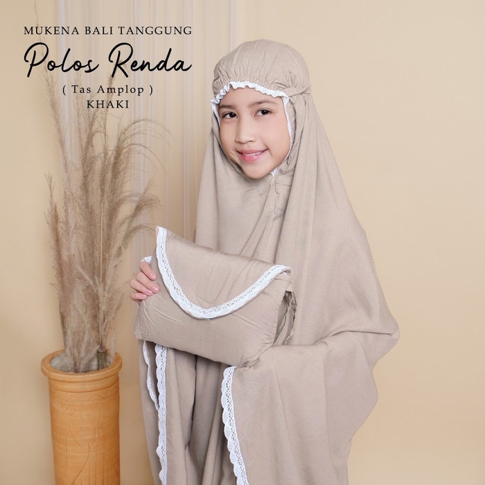 Mukenah Rendah Anak polos Terbaru // Mukenah Anak 6-12 Tahun // Mukenah Anak lebaran