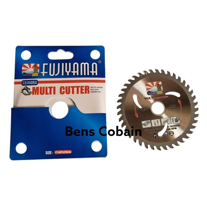 Mata Gerinda Kayu 4 inch Multi Cutter Mata Gerinda Potong Kayu