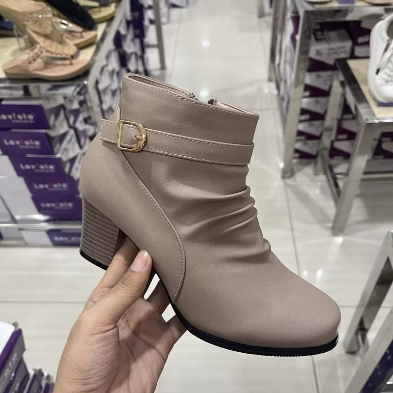 LAVIOLA BOOT WEDGES SNEAKERS WARNA KHAKI / LAVIOLA SHOES / LAVIOLA SNEAKERS / LAVIOLA