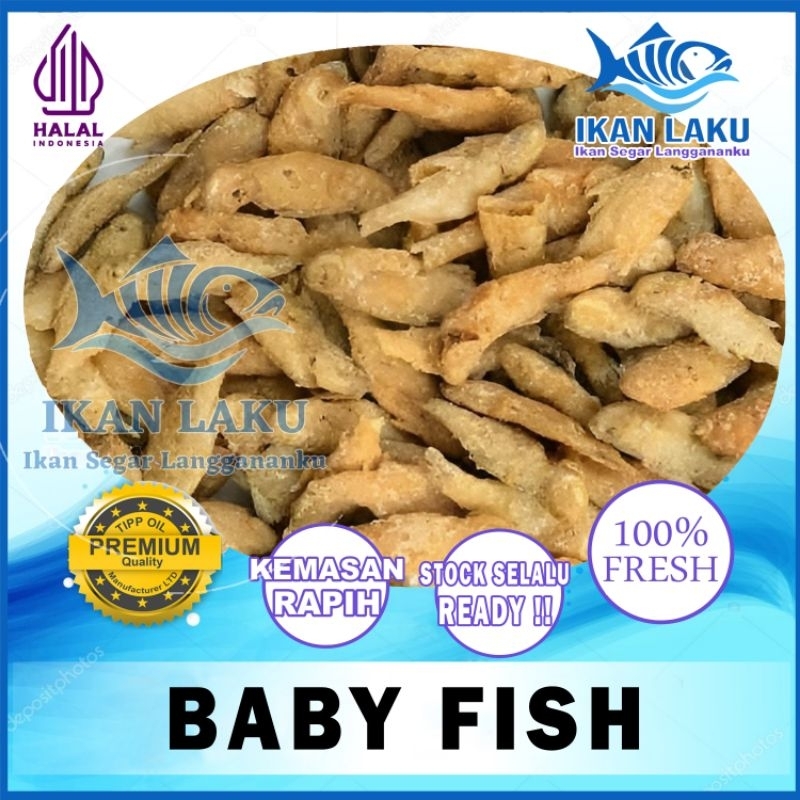 

PRODUK BARU!!! BABY FISH CRISPY PREMIUM FRESH TERMURAH BERGARANSI IKAN LAKU IKAN SEGAR IKAN BEKU