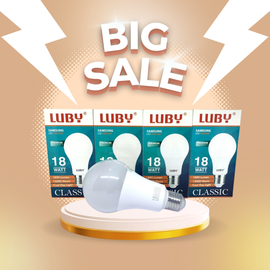Luby led bulb diamond 18 watt