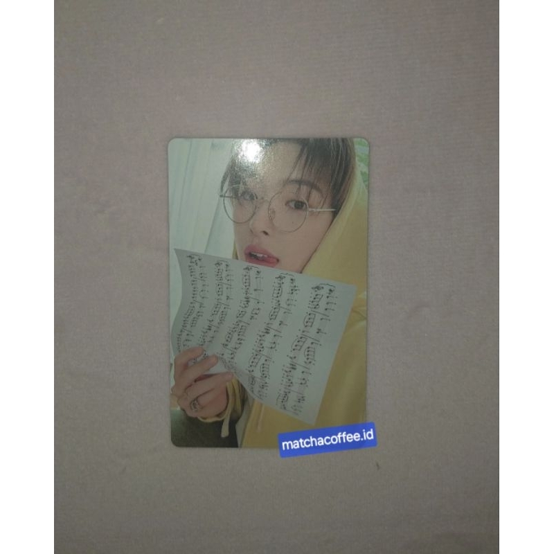 PC PHOTOCARD OFFICIAL ATEEZ MINGI SEASON GREETINGS 2025 OFF THE RECORD