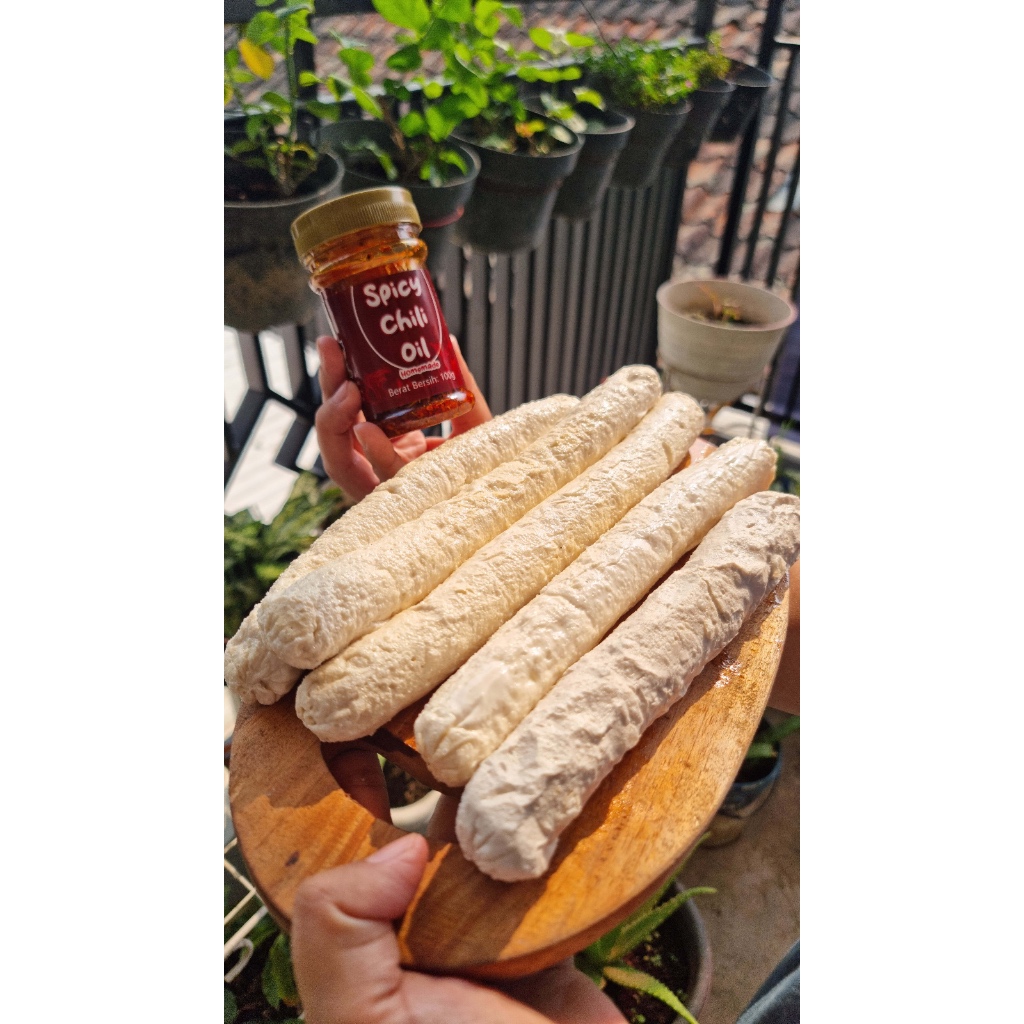 

[3 Pack] Basreng Lontong Mini Ayam Gurih Renyah